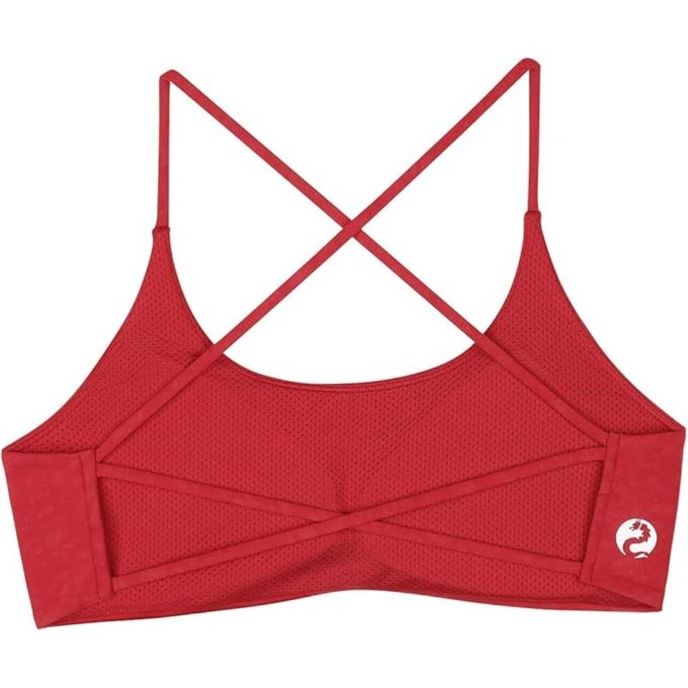 AUROLA Women Red Workout Sports Bras - Size M - Picture 2 of 7